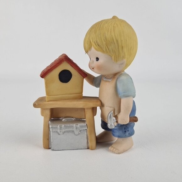 Lot of 4 Enesco Country Cousins Figurines Play Time at Beach Christmas Vntg - Picture 12 of 13